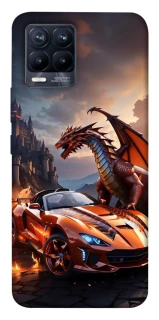Чехол на Realme 8 Сar and dragon фото 1 из 1