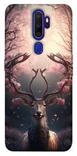 Чехол на Oppo A5 (2020) / Oppo A9 (2020) Скандинавский олень v3 фото 1 из 1