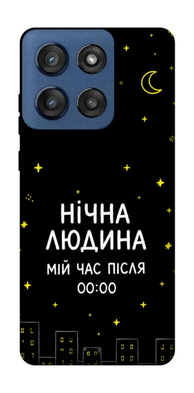 Чохол на Motorola Edge 60 Stylus Нічна людина фото 1 з 1