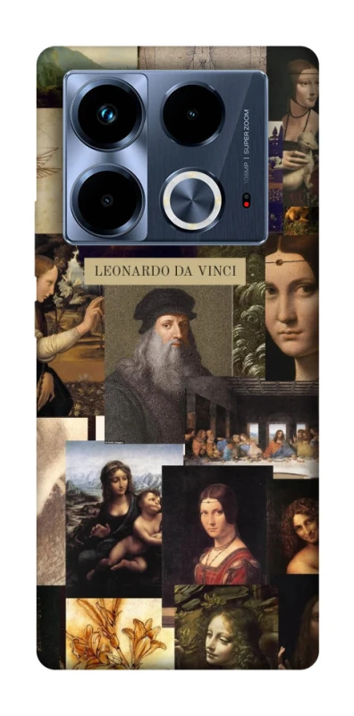 Чехол на Infinix Note 40 4G Leonardo da Vinci фото 1 из 1