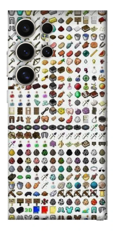 Чохол на Samsung Galaxy S25 Ultra Minecraft v2 фото 1 з 1