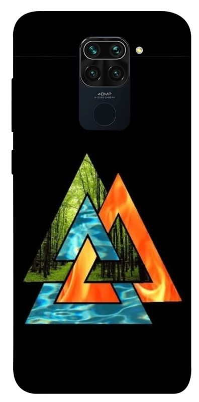 Чехол на Xiaomi Redmi Note 9 / Redmi 10X Валькнут v4 фото 1 из 1