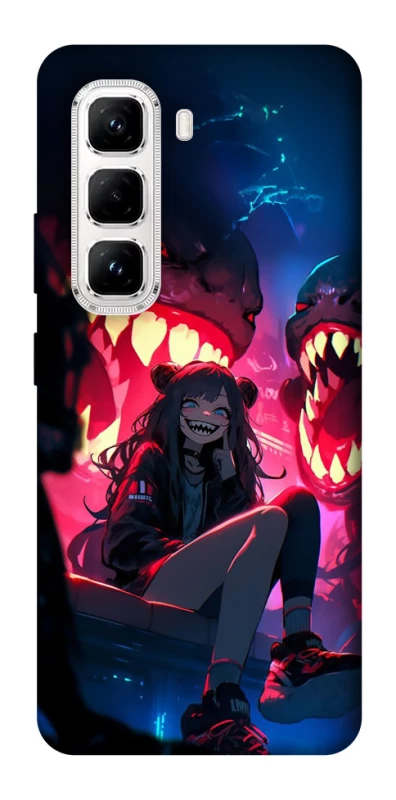 Чохол на Infinix Hot 50 Pro Anime girl фото 1 з 1