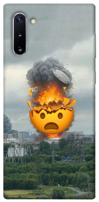Чохол на Samsung Galaxy Note 10 Moscow never sleeps ver.2 фото 1 з 1