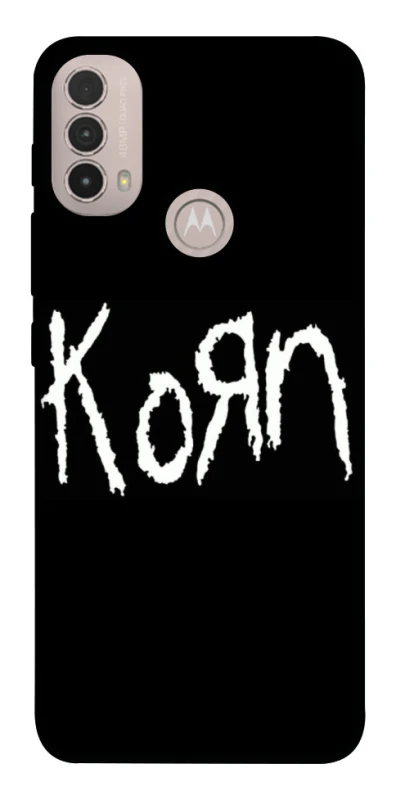 Чохол на Motorola Moto E40 Korn logo фото 1 з 1