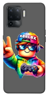 Чехол на Oppo Reno 5 Lite Roblox Gamer Peace фото 1 из 1