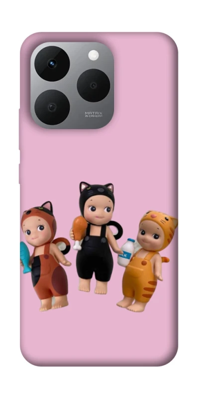 Чехол на Realme 15T Cat Cafe Trio фото 1 из 1
