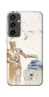 Чохол на Samsung Galaxy S24 FE Star Wars robots фото 1 з 1