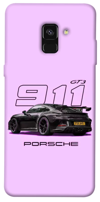 Чехол на Samsung A530 Galaxy A8 (2018) 911 pink фото 1 из 1