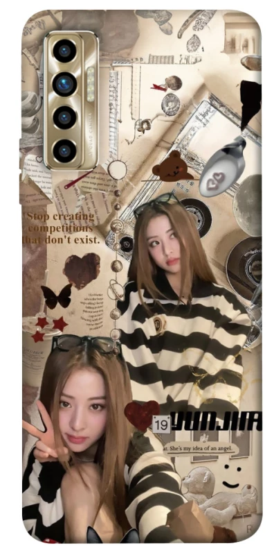 Чохол на TECNO Camon 17P Yunjin - LE SSERAFIM фото 1 з 1