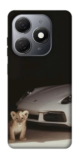 Чохол на TECNO Spark 20 Porsche white фото 1 з 1