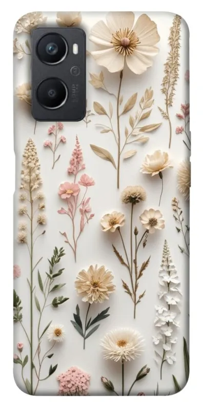 Чехол на Oppo A96 Floral design ver.1 фото 1 из 1
