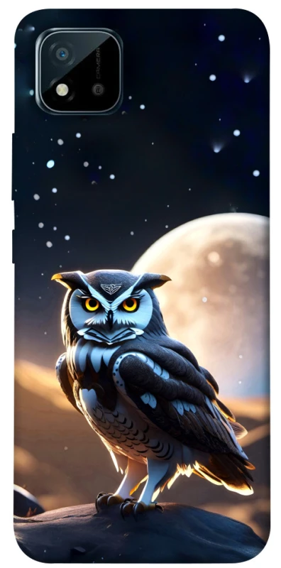 Чехол на Realme C20 Cyber ​​owl фото 1 из 1
