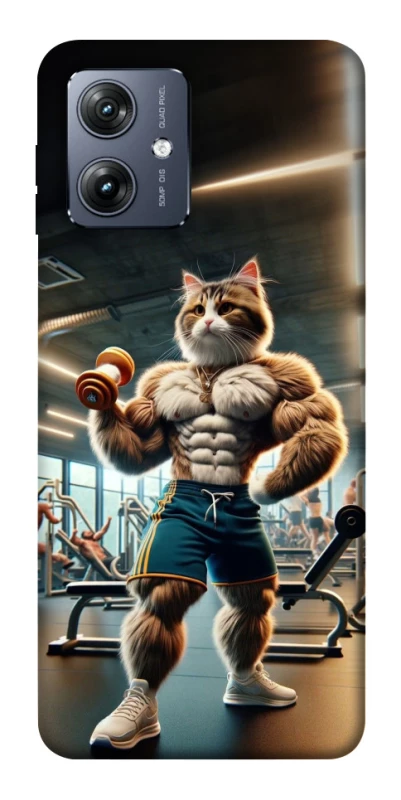 Чохол на Motorola Moto G54 Кіт качок фото 1 Чохол на Motorola Moto G54 Кіт качок фото 1 з 1
