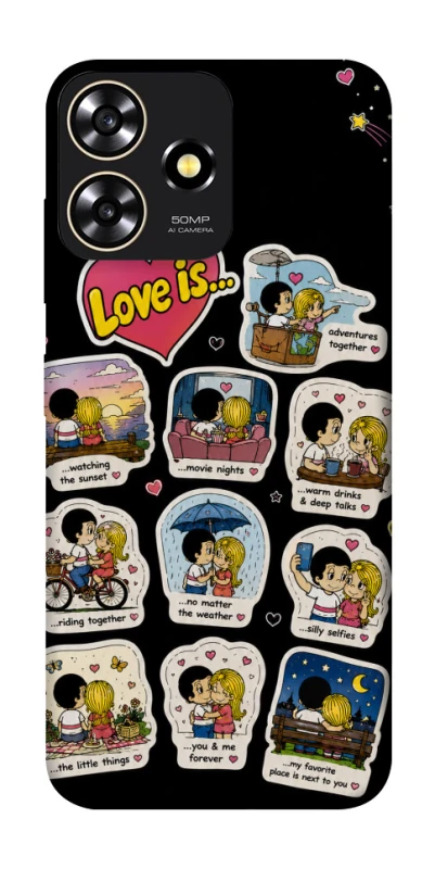 Чохол на ZTE Blade A73 4G Love is ver.4 фото 1 з 1