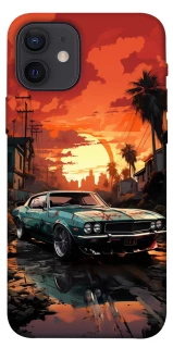 Чохол на Apple iPhone 12 (6.1") Car at sunset фото 1 з 1