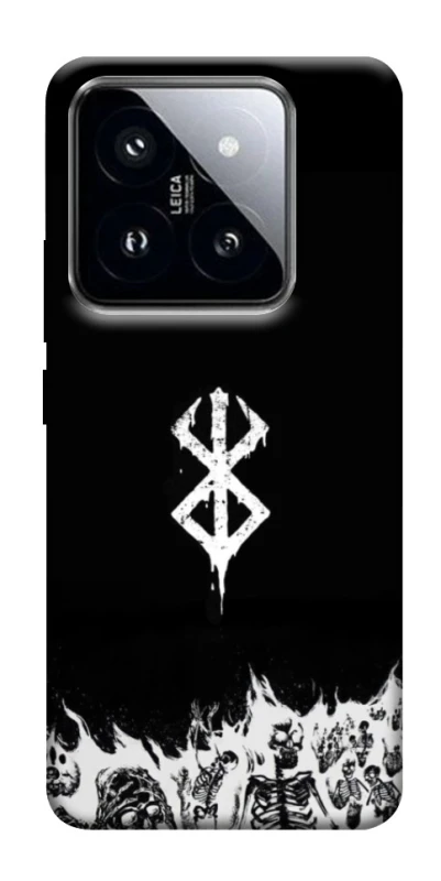Чохол на Xiaomi 14 Pro Berserk skeletons фото 1 з 1