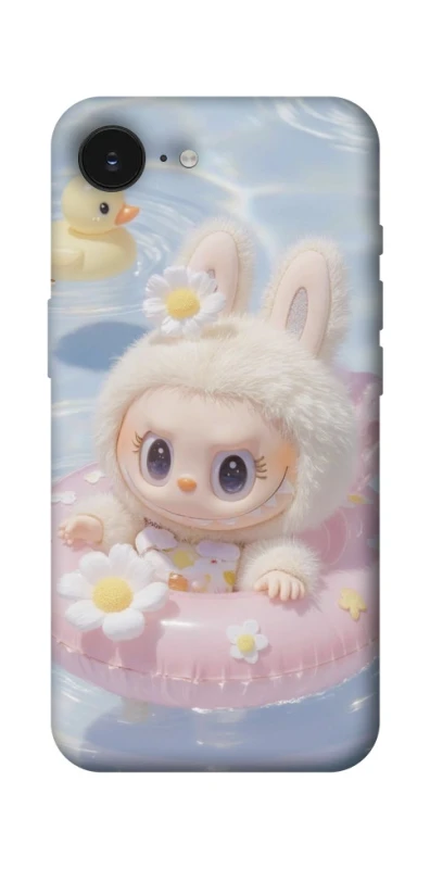 Чохол на Apple iPhone 16e (6.1") Labubu swimming фото 1 з 1