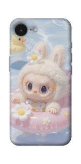 Чохол на Apple iPhone 16e (6.1") Labubu swimming фото 1 з 1