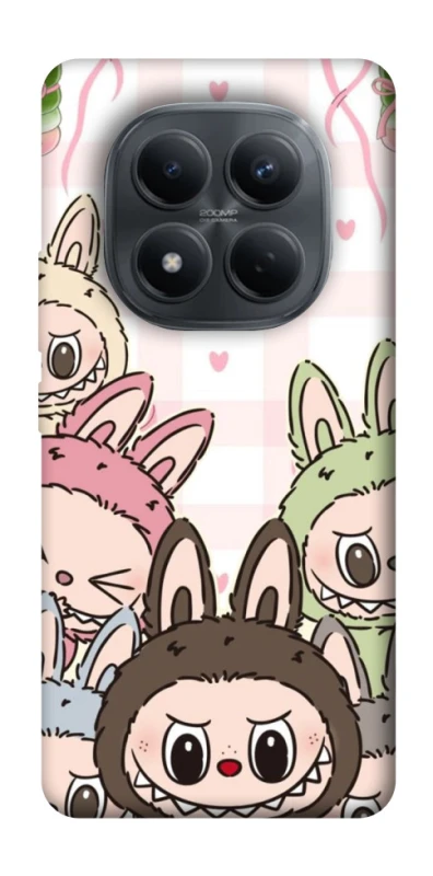 Чохол на Xiaomi Redmi Note 15 Pro 4G All Labubu 2 фото 1 з 1