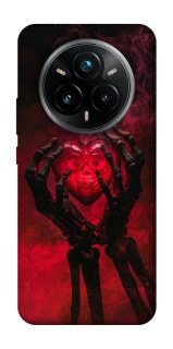 Чехол на Realme 14 Pro Heart in the hands of a skeleton фото 1 из 1