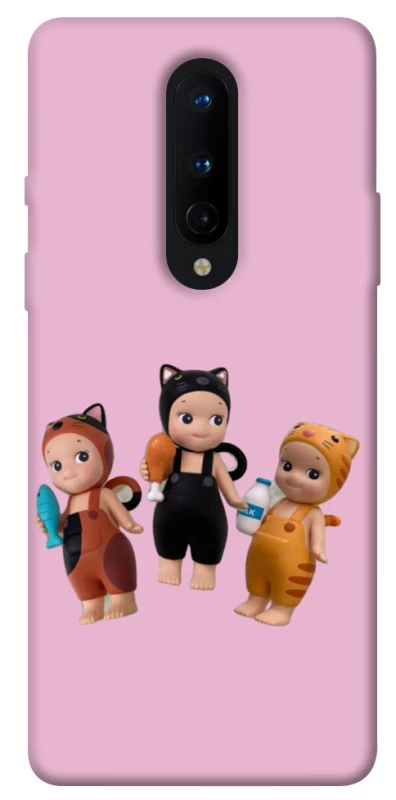 Чехол на OnePlus 8 Cat Cafe Trio фото 1 из 1