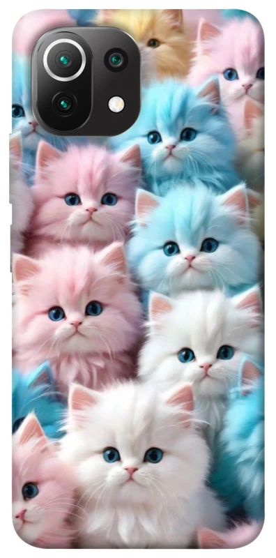 Чохол на Xiaomi Mi 11 Lite Kittie Love фото 1 з 1