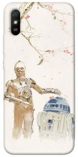 Чохол на Xiaomi Redmi 9A Star Wars robots фото 1 з 1