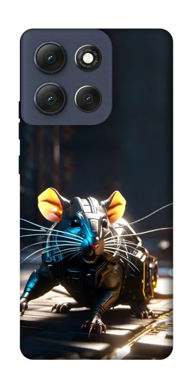 Чохол на Motorola Moto G86 Cyber rat фото 1 з 1