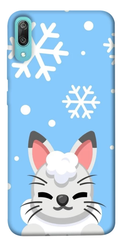 Чохол на Huawei Y6 Pro (2019) Adopt Me Snow Kitty Smile фото 1 з 1