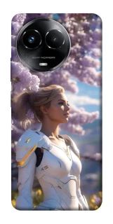 Чехол на Realme C67 4G Cyber space girl ver.1 фото 1 из 1