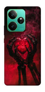 Чехол на Realme GT 7 Heart in the hands of a skeleton фото 1 из 1
