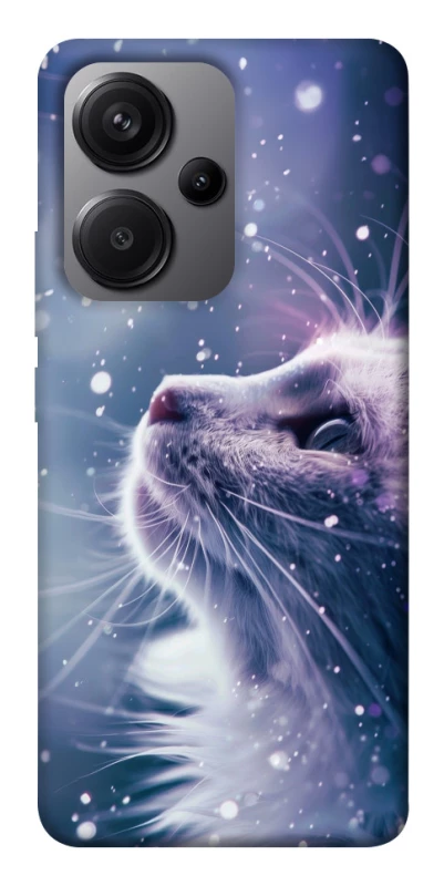 Чехол на Xiaomi Redmi Note 13 Pro+ Snow cat фото 1 из 1