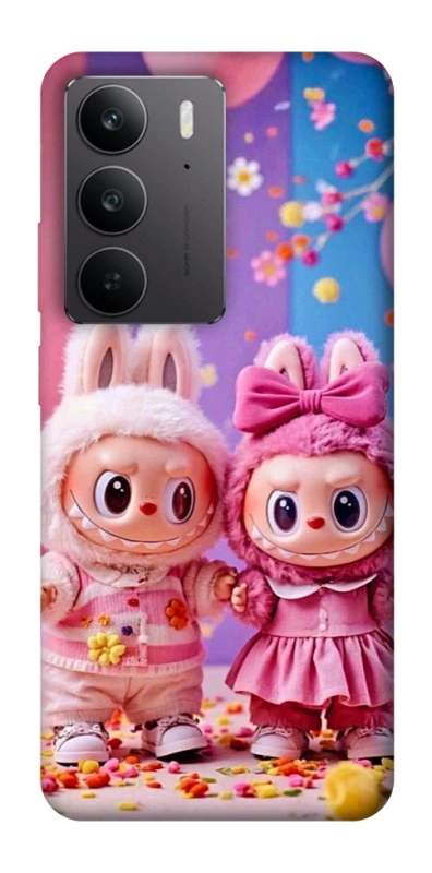 Чехол на Realme C75 Labubu twins ver.2 фото 1 из 1