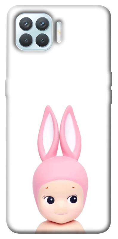 Чохол на Oppo F17 Pro Minimal Bunny Peek фото 1 з 1