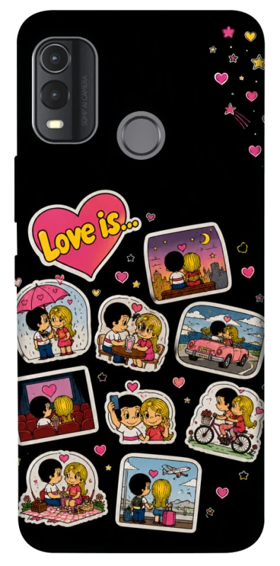 Чохол на Nokia G11 Plus Love is ver.3 фото 1 з 1