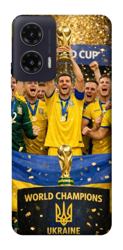 Чехол на Motorola Moto G35 UA-Football ver.5 фото 1 из 1