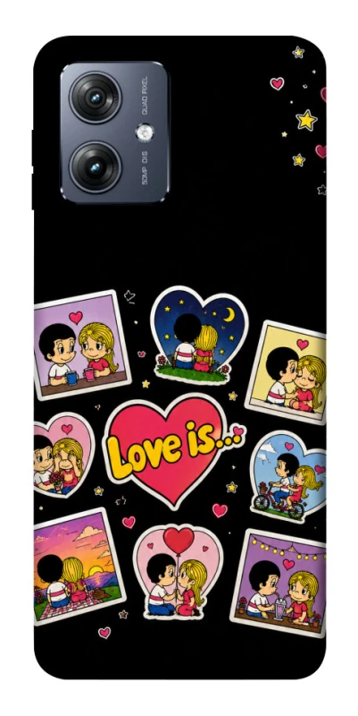 Чехол на Motorola Moto G54 Love is ver.2 фото 1 из 1