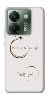 Чохол на Xiaomi Poco M7 pro 5G Coffee with you фото 1 з 1