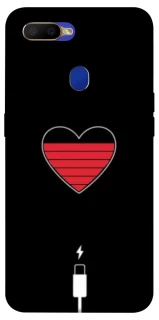 Чехол на Oppo A5s Charge your heart фото 1 из 1