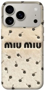 Чехол на Apple iPhone 17 Pro (6.3") Miu Miu фото 1 из 1