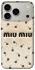 Чехол на Apple iPhone 17 Pro (6.3") Miu Miu фото 1 из 1
