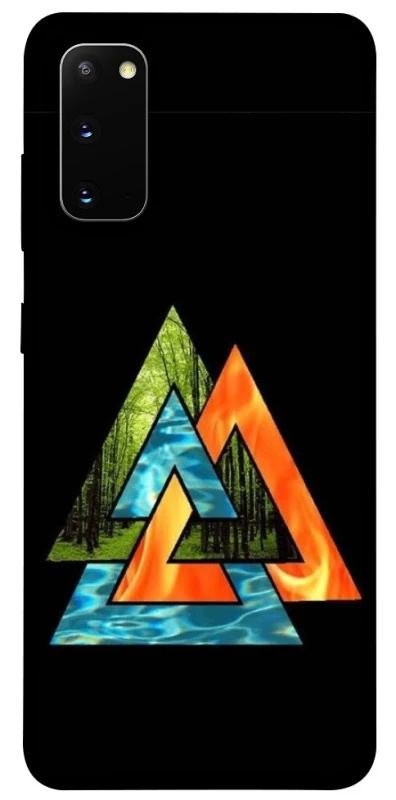 Чехол на Samsung Galaxy S20 Валькнут v4 фото 1 из 1