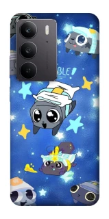 Чехол на Realme C75 Pebble kitten stars фото 1 из 1