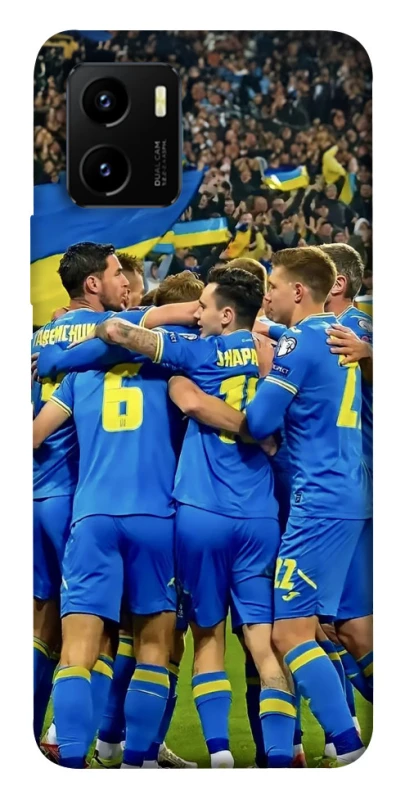 Чехол на Vivo Y15s Сборная Украины v3 фото 1 из 1