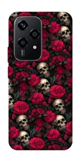 Чохол на Honor 200 Lite Черепа та рози фото 1 з 1