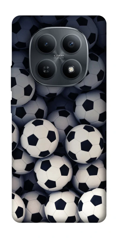 Чехол на Xiaomi Redmi Note 15 4G/5G (EU) Футбольные мячи фото 1 из 1