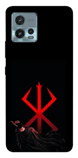 Чохол на Motorola Moto G72 Berserk Red Logo фото 1 з 1