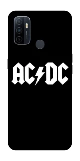 Чохол на Oppo A53 / A32 / A33 AC/DC logo фото 1 Чохол на Oppo A53 / A32 / A33 AC/DC logo фото 1 з 1