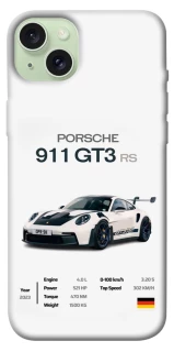 Чехол на Apple iPhone 15 Plus (6.7") Porsche 911 GT3 фото 1 из 1